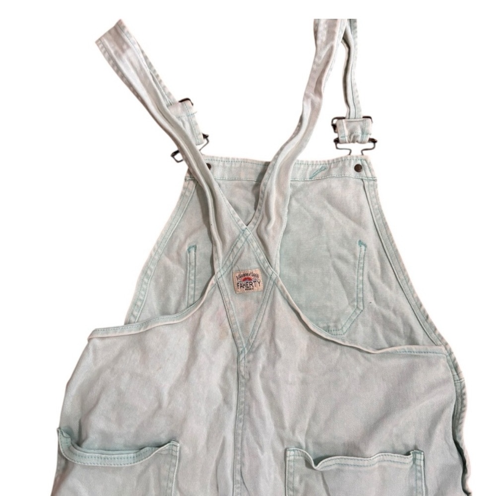 Faherty Denim Overalls - Picture 4 of 11